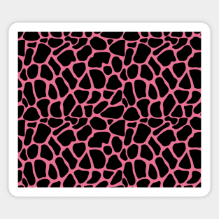 Modern Animal Skin Pattern Giraffe Sticker